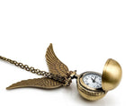 Golden Snitch Watch Necklace